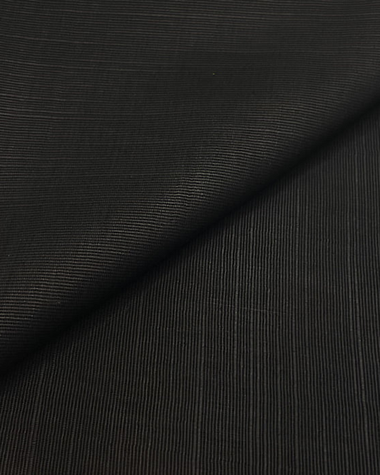 Slub Khaddar Black