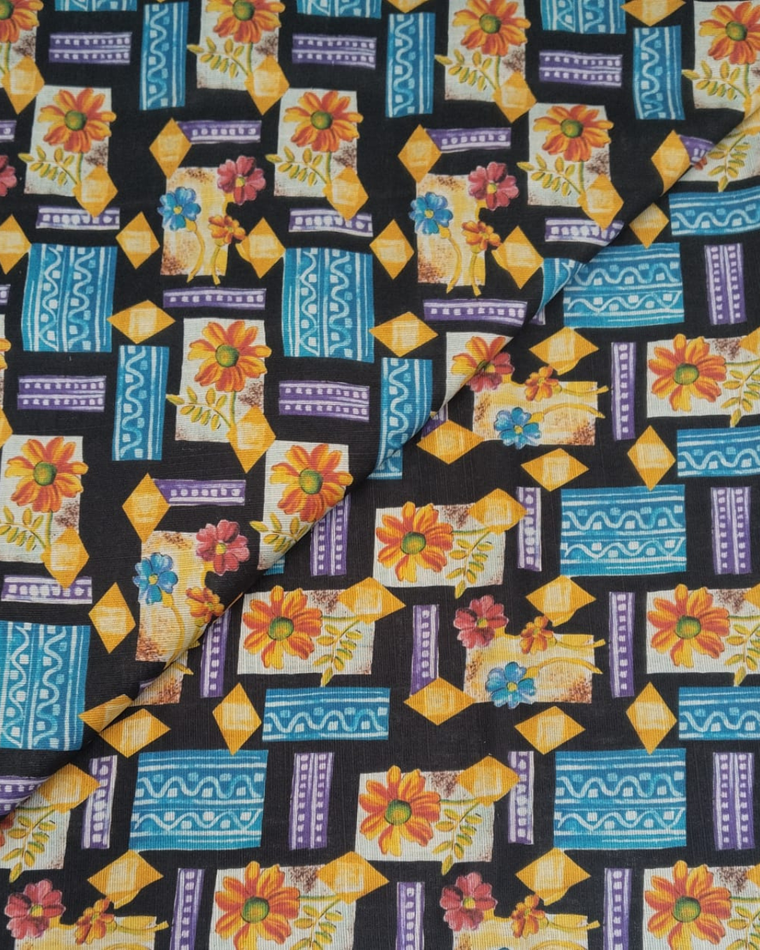 Allover Printed Khaddar - PK1020