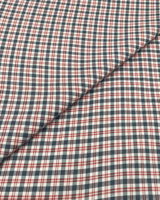 Poly Viscose Check D6A022