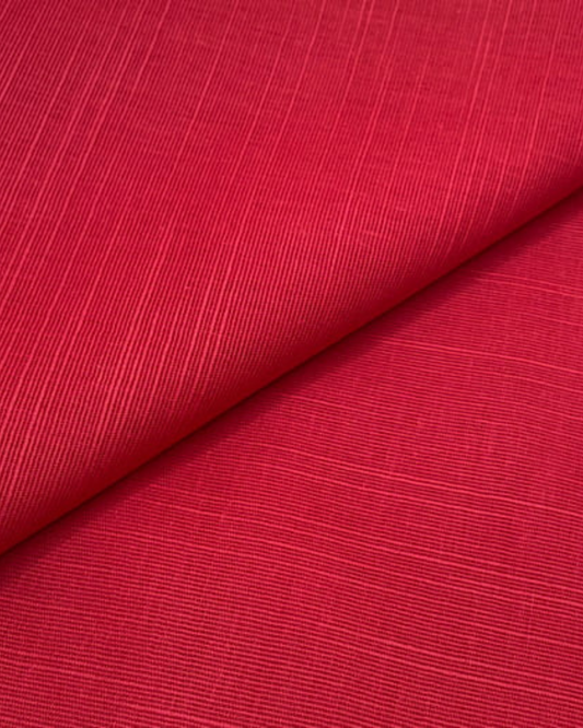 Slub Khaddar Red