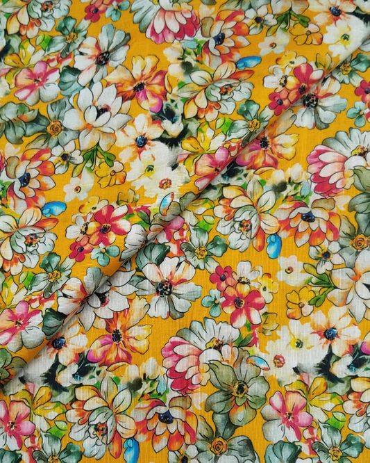 Allover Printed Khaddar - PK1023