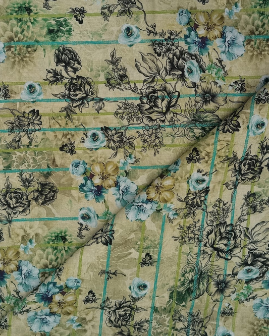 Allover Printed Khaddar - PK1024