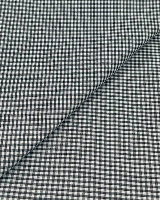 Poly Viscose Check D6A027