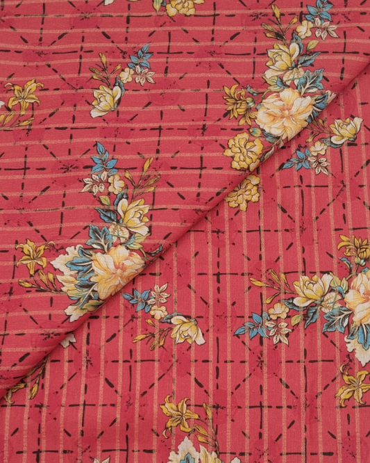 Allover Printed Khaddar - PK1035