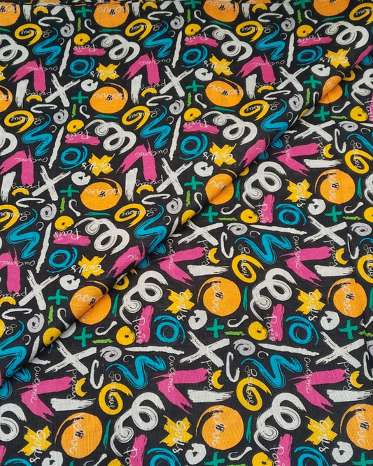 Allover Printed Khaddar - PK1037