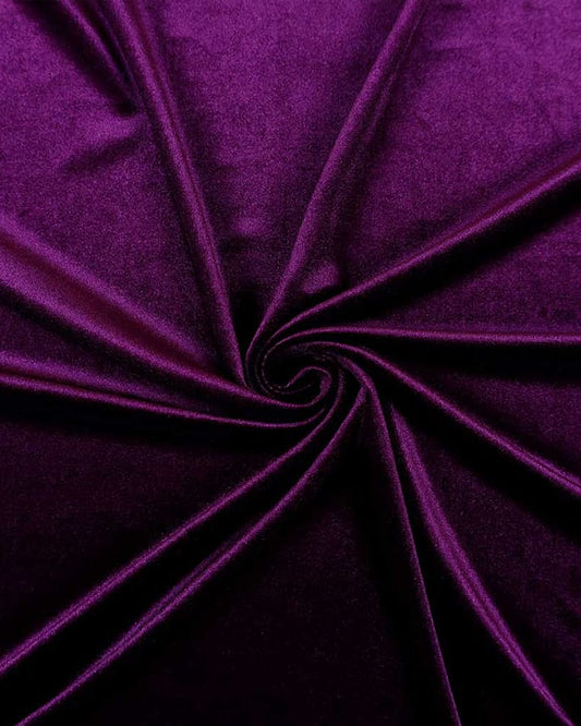 Royal Purple Velvet - Resham Rang