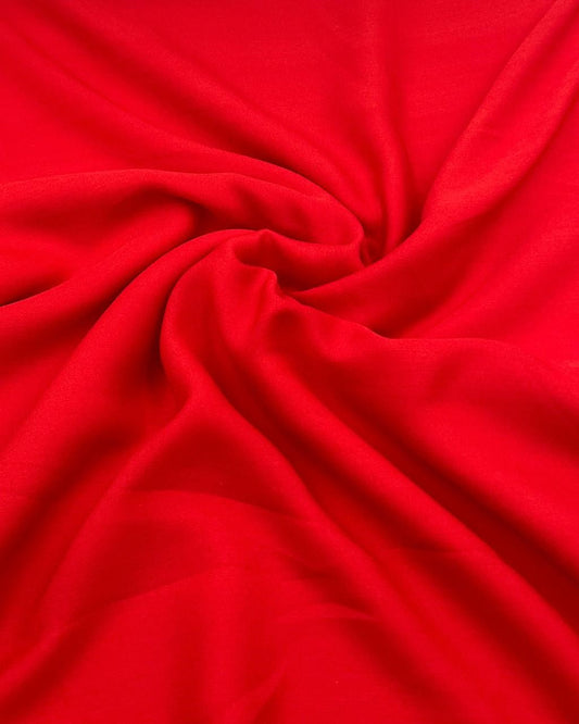 Georgette Wider Red