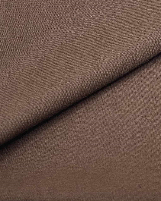 Plain Cotton Dark Brown