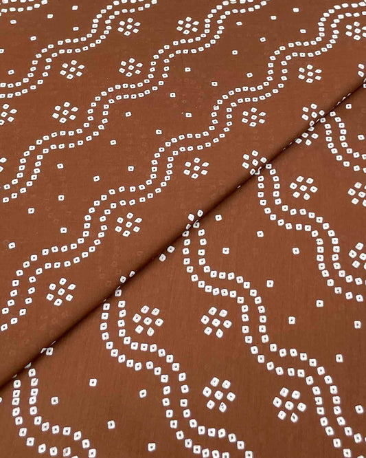 Cambric Cotton Block Print D1B072