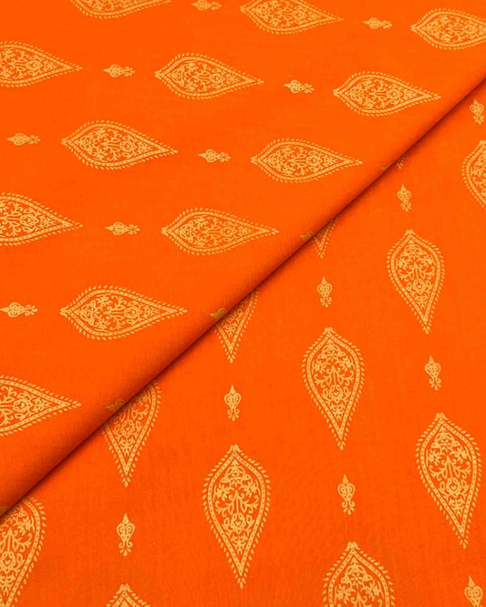 Cambric Cotton Block Print D1B056