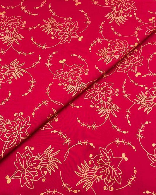 Cambric Cotton Block Print D1B065