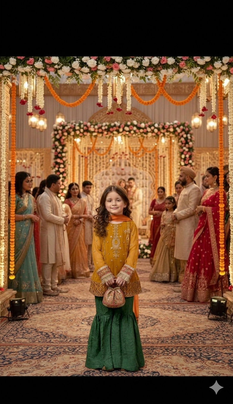 Kids lawn 2p collection  unstitched.  Kid010