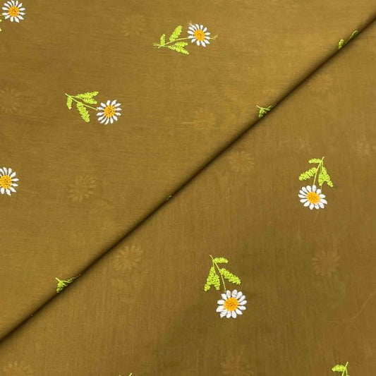 Lawn Emb D12120                            649/yard.  Required 2 yards for shirt