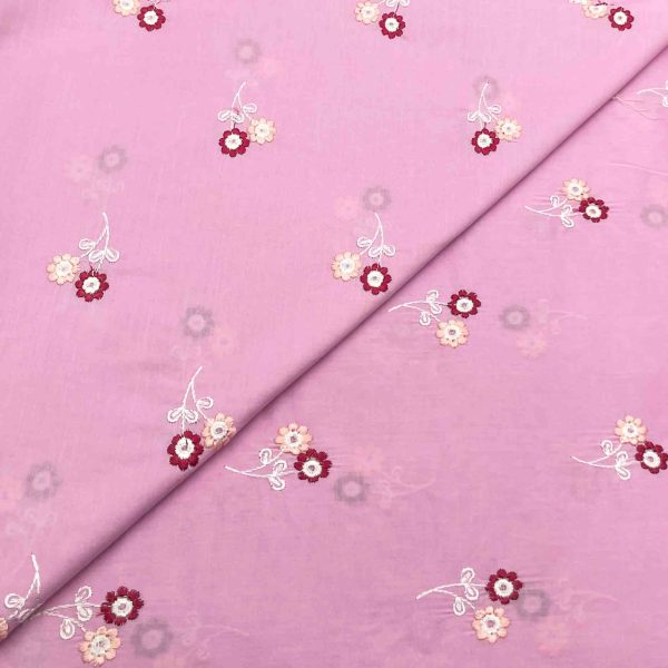 Lawn Emb D12126                            649/yard.  Required 2 yards for shirt