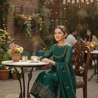 Kids lawn 2p collection  unstitched.  Kid012