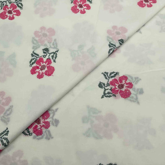 Lawn Emb D12125                            649/yard.  Required 2 yards for shirt