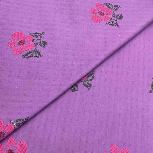 Lawn Emb D12111                            649/yard.  Required 2 yards for shirt