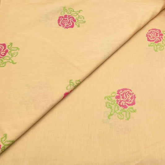 Lawn Emb D12122                            649/yard.  Required 2 yards for shirt