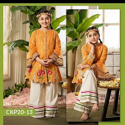Kids lawn Eid collection  unstitched.  Kid002