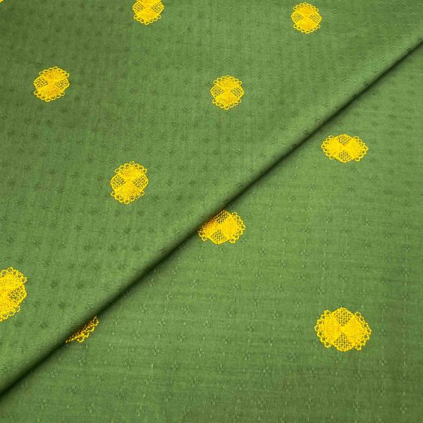 Lawn Emb D12081                            649/yard.  Required 2 yards for shirt