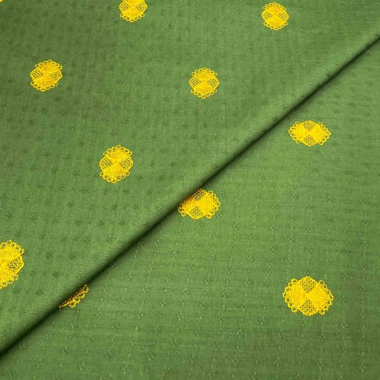 Lawn Emb D12081                            649/yard.  Required 2 yards for shirt