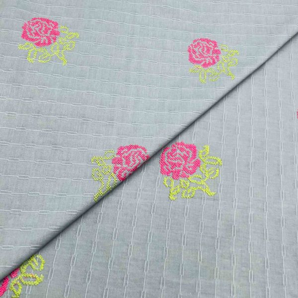 Lawn Emb D12104                            649/yard.  Required 2 yards for shirt