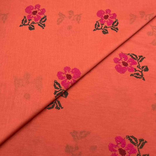 Lawn Emb D12124                            649/yard.  Required 2 yards for shirt