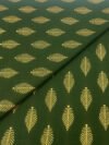khaddar gold block print KGB009
