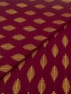 khaddar gold block print KGB005