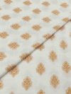 khaddar gold block print KGB021