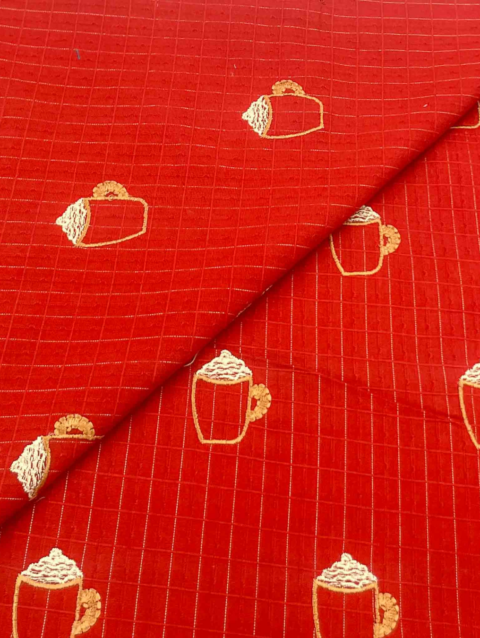 Khaddar Embroidery KE093