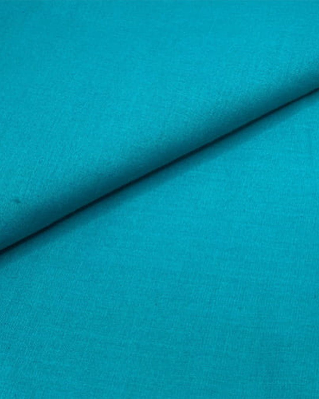 Teal Blue Linen SL004