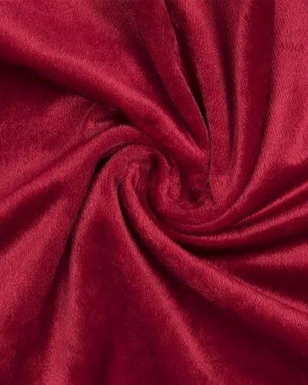 Bright Red Velvet - Resham Rang RRV005