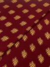 khaddar gold block print KGB013