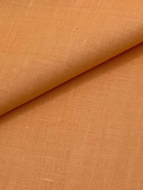 Plain Cotton rust Orange