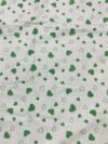 Green Hearts Seamless Fabric PAK005