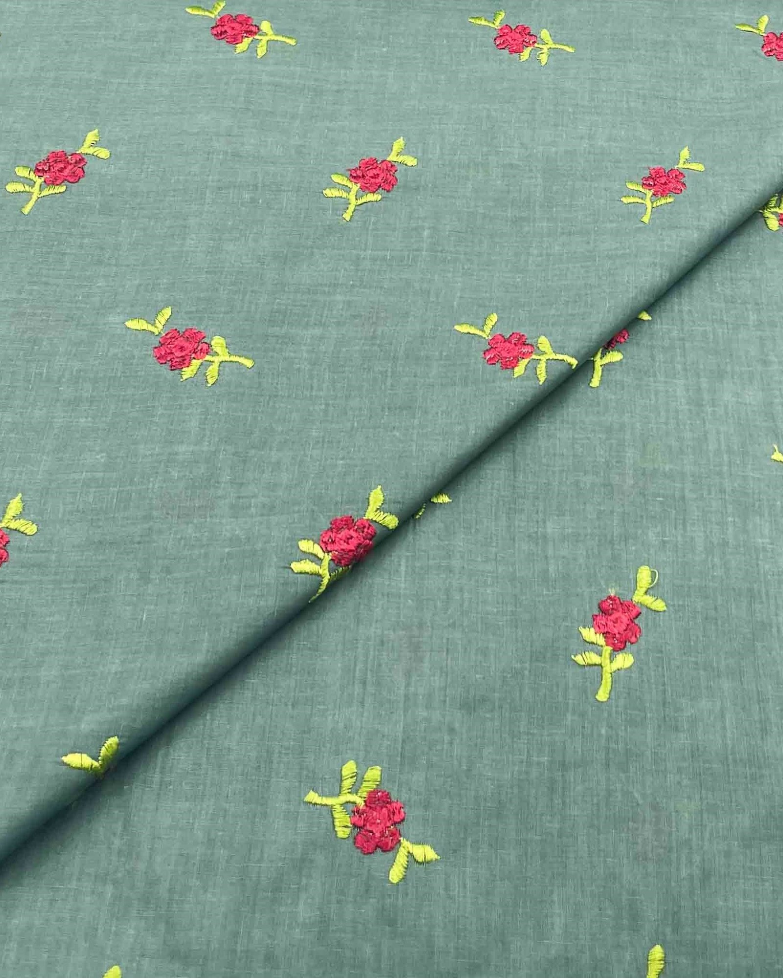 Cambric Cotton Embroidery D2C012